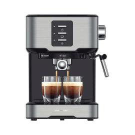 ألسيف إليك ماكينة صنع قهوة الإسبريسو مزودة بفلتر مزدوج من الإستانلس ستيل لإعداد كوبين سعة 1.5 لتر بقدرة 850 وات