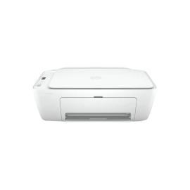 إتش بي طابعة DeskJet 2710 الكل في واحد المزودة بوظائف لاسلكية وطباعة ونسخ ومسح ضوئي 42.5 × 54.6 × 25 سم أبيض