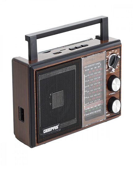 جيباس راديو GR6842 FM/TV/AM USB/SD/TF MP3 player