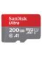 ⁦سانديسك بطاقة ذاكرة مايكرو SD ألترا مايكرو SDXC بسرعة 120 ميجابايت/ الثانية 200غيغابايت أحمر/رمادي⁩ - الصورة ⁦2⁩
