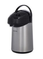 كريبتون قارورة من الفولاذ المقاوم للصدأ سعة 3.5 لتر أسود / فضي 30x30x7 سم