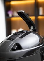 ⁦كريبتون قارورة من الفولاذ المقاوم للصدأ سعة 3.5 لتر أسود / فضي 30x30x7 سم⁩ - الصورة ⁦2⁩