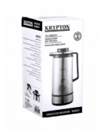 ⁦كريبتون ترمس مفرغ من الهواء بجدار داخلي مزدوج من الزجاج سعة 1.9 لتر أسود/ فضي KNVF6070⁩ - الصورة ⁦3⁩