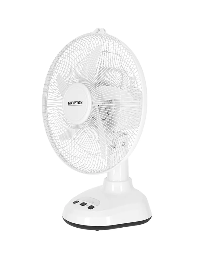 مروحة طاولة قابلة للشحن 12بوصة كريبتون KNF6065