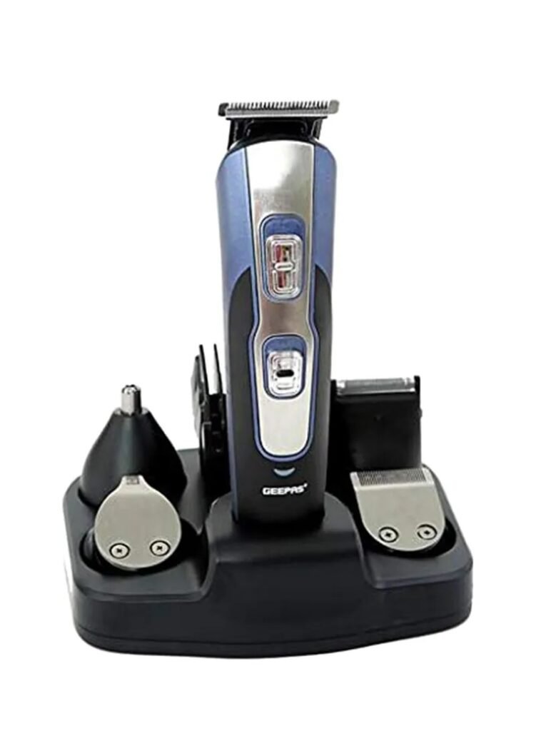 جيباس مجموعة حلاقة رجالي 11في1 أزرق GTR8724