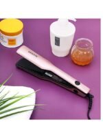 ⁦كريبتون مملس شعر سيراميك وردي / أسود 750 جرام KNH5359⁩ - الصورة ⁦5⁩