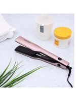 ⁦كريبتون مملس شعر سيراميك وردي / أسود 750 جرام KNH5359⁩ - الصورة ⁦7⁩