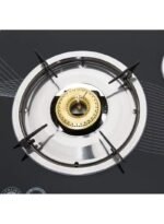 جيباس 3 - موقد من الزجاج المقوى بموقد GK6880 فضي / أسود - الصورة 2