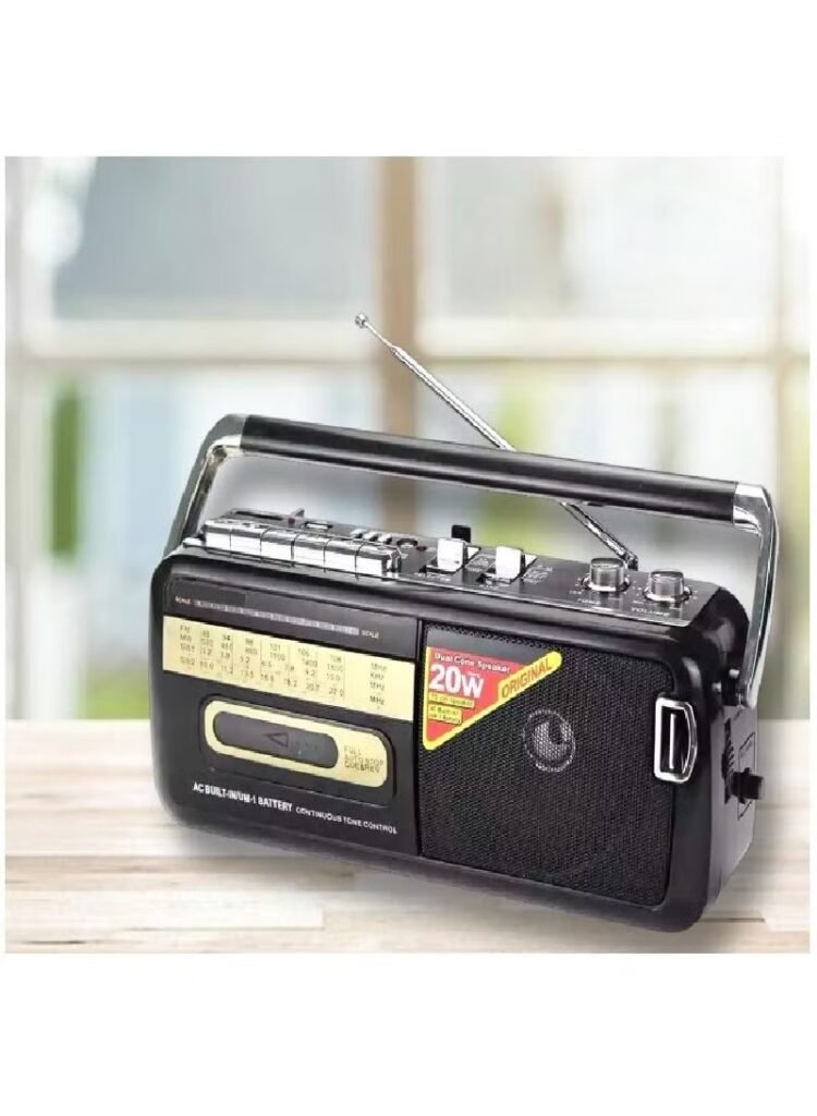 مسجل راديو وكاسيت