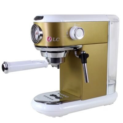 ماكينة تحضير إسبريسو وكابتشينو دي ال سي DLC-CM7318 بضغط 15 بار