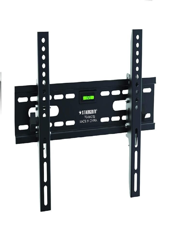 1_SG-842TB حامل شاشة ستار جولد SG-842TB فولاذي أسود