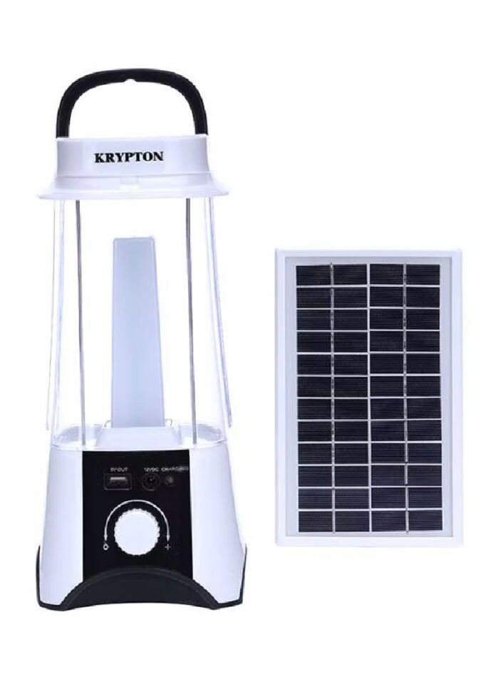 1684428087_KNSE5345 مصباح طوارئ مزود بإضاءة LED وقابل للشحن ويعمل بالطاقة الشمسية KNSE5345 - الصورة 1