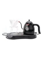 دي إل سي ماكينة صنع القهوة المتخصصة 800 مل 1000 وات DLC-KT5135B أسود / فضي