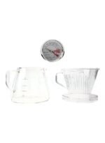 دي إل سي ماكينة صنع القهوة المتخصصة 800 مل 1000 وات DLC-KT5135B أسود / فضي - الصورة 4