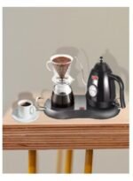 دي إل سي ماكينة صنع القهوة المتخصصة 800 مل 1000 وات DLC-KT5135B أسود / فضي - الصورة 8