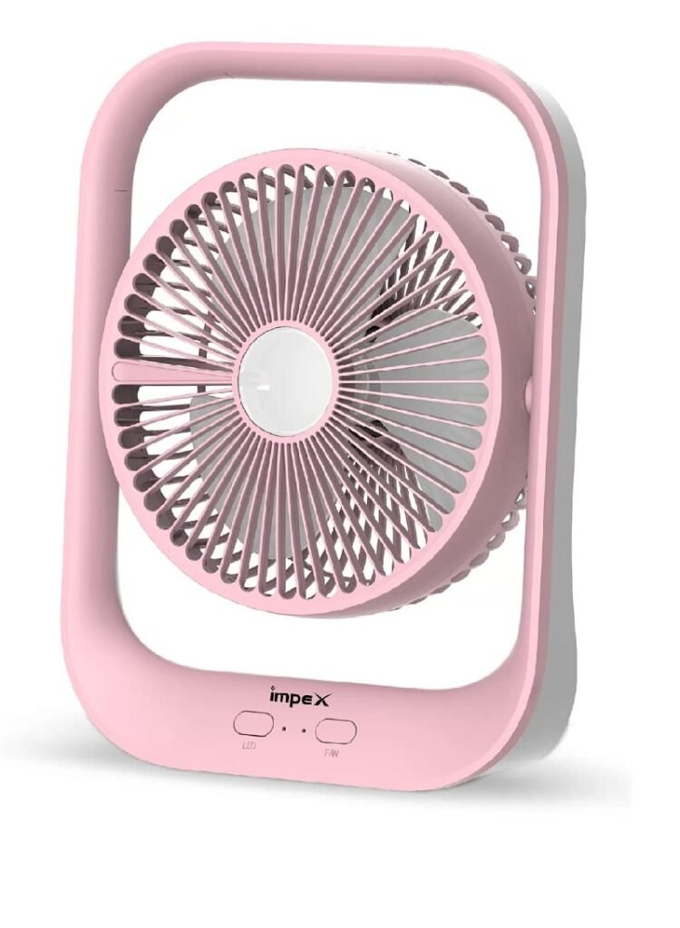 مروحة صغيرة شحن بإضاءة امبكس Breeze D1