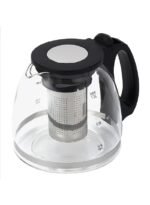 ⁦جيباس ماكينة صنع الشاي الرقمية من الزجاج سعة 3 لترات وقوة 2200 وات أسود/فضي GTM38065⁩ - الصورة ⁦4⁩