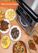 ⁦قلاية هوائية 9 في 1 سعة 10 لتر جيباس GAF37518⁩ - الصورة ⁦4⁩