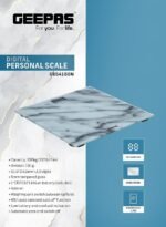 ⁦جيباس ميزان شخصي رقمي GBS4180⁩ - الصورة ⁦4⁩