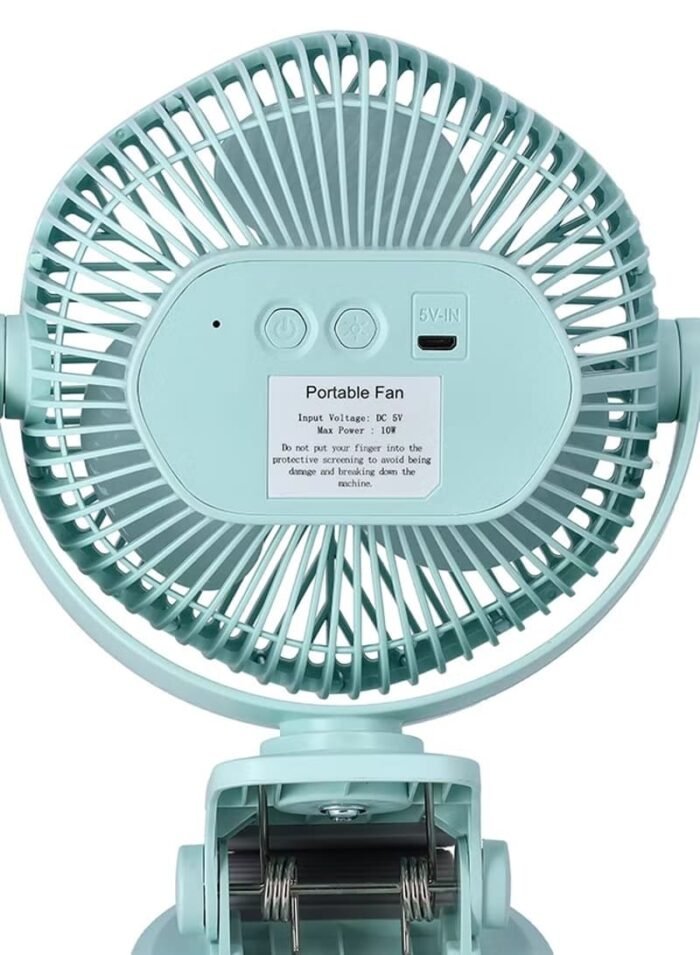 ⁦مروحة صغيرة قابلة للشحن ومصباح LED كريبتون KNF5405⁩ - الصورة ⁦2⁩