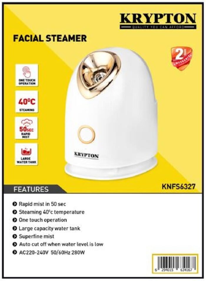 ⁦جهاز البخار للوجه  أبيض KNFS6327⁩ - الصورة ⁦7⁩