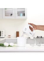 ⁦كريبتون خلاط يدوي 7 سرعات بقوة 150 وات KNHB6043 أبيض⁩ - الصورة ⁦6⁩