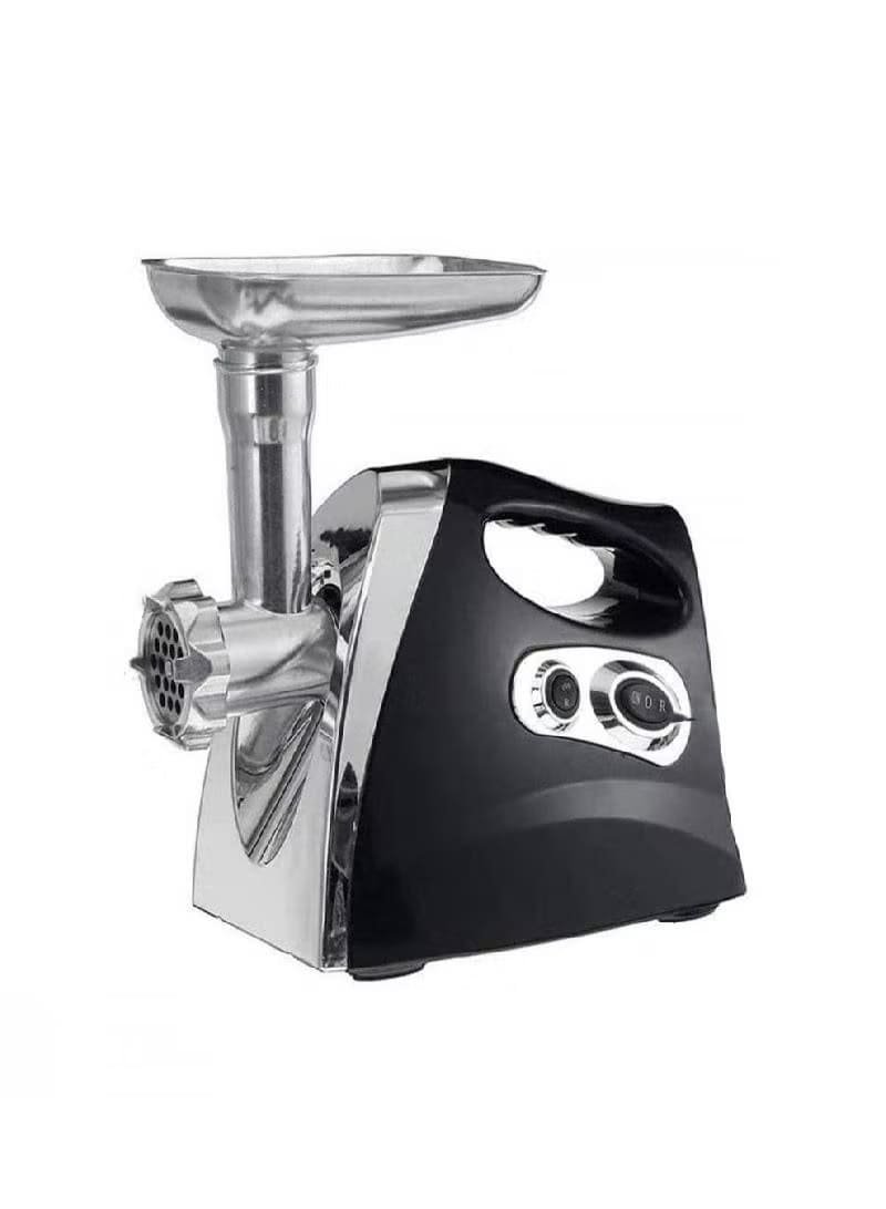 KNMG6249_1 مفرمة لحم كهربائية مع وظيفة عكسية 1 كغم 2000 وات KNMG6249 أسود و فضي - الصورة 1