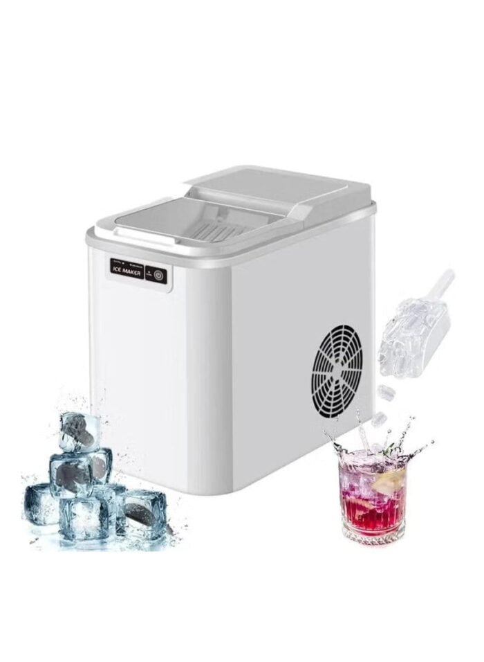 DX2044 دينكس صانعة الثلج الذكية بسعة 2.2 لتر بقوة 120 واط انتاج 9 مكعبات ثلج DX2044 - الصورة 1