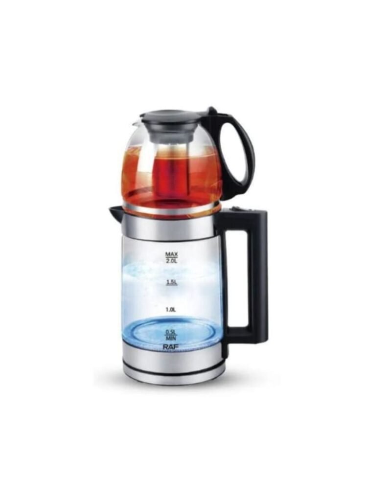 غلاية مياة مزدوجة مع فلتر شاي DX2015