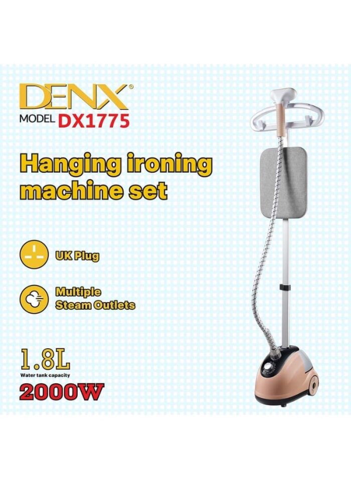 مكواة بخار عامودية دينكس 2000واط DX1775 مكواة بخار عامودية دينكس 2000واط DX1775