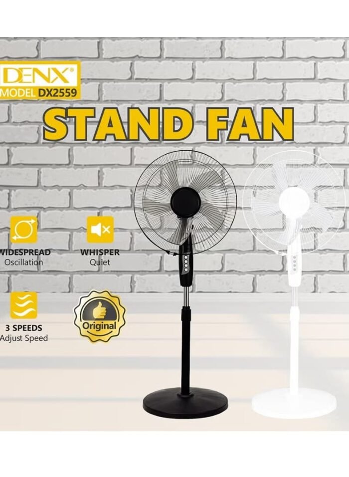 ⁦دينكس مروحة بتصميم عمودي مزودة بقاعدة DX2559⁩ - الصورة ⁦3⁩