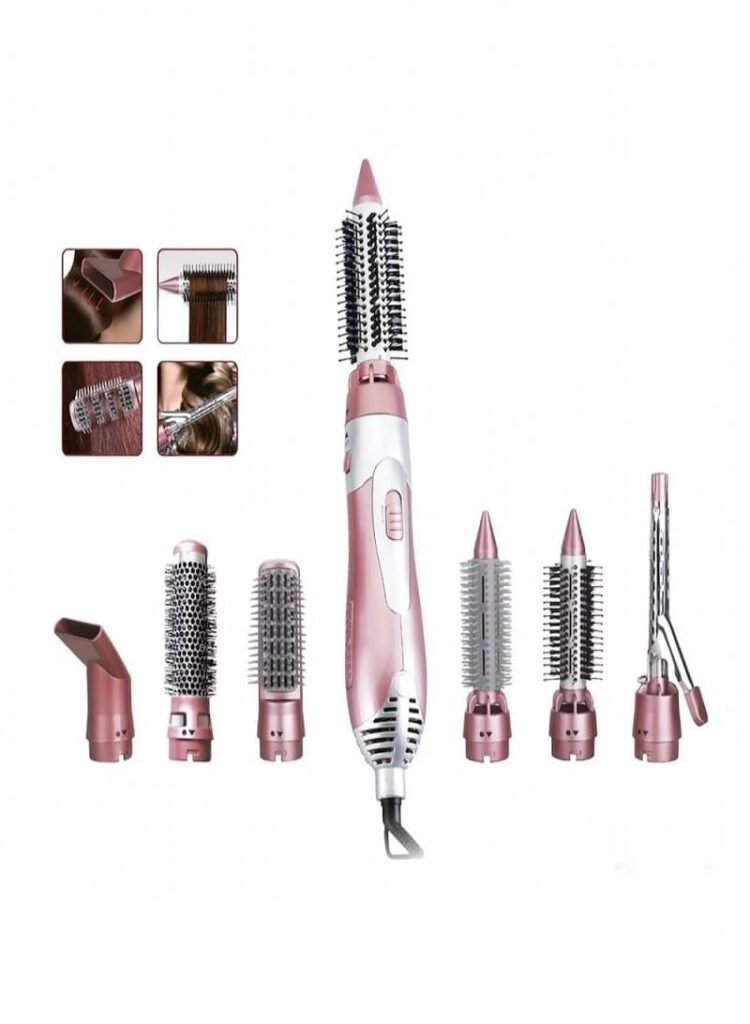 دي ال سي مصفف شعر 6 في 1 اللون وردي HS-32619