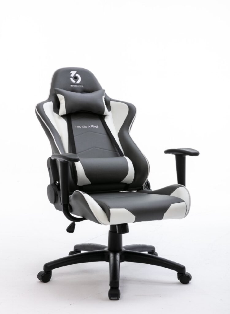 كرسي قيمنق العاب قابل للتعديل رصاصي