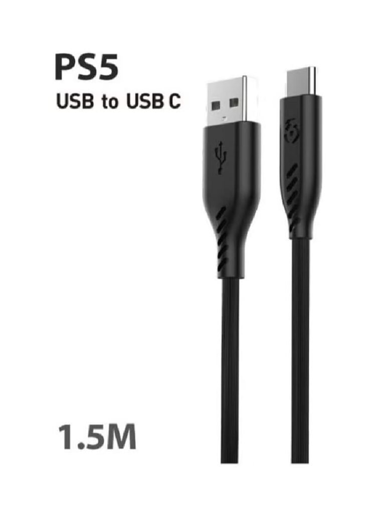 كابل USB مايكرو لبلايستيشن 5 بطول 1.5متر