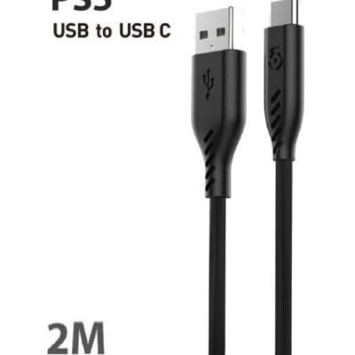 كابل USB مايكرو لبلايستيشن 5 بطول 2متر