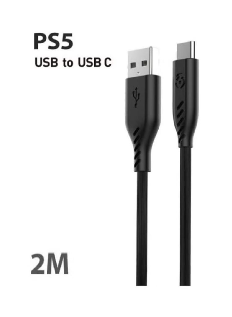 كابل USB مايكرو لبلايستيشن 5 بطول 2متر