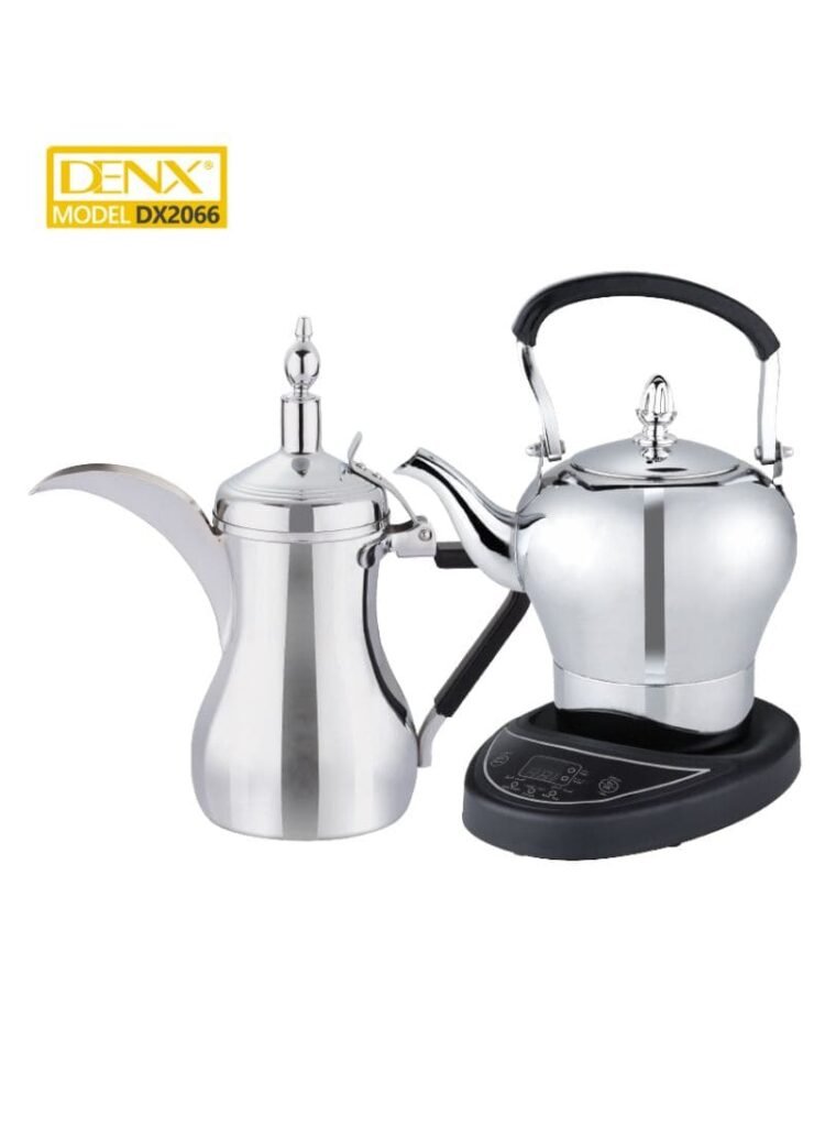 دينكس غلاية قهوة وغلاية شاي من الاستانلس ستيل DX2066