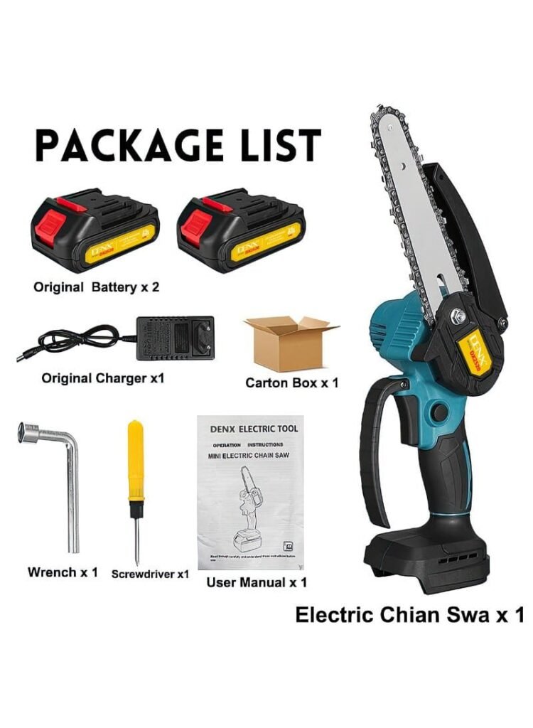 دينكس طقم أدوات مع منشار كهربائي ليثيوم DX2520