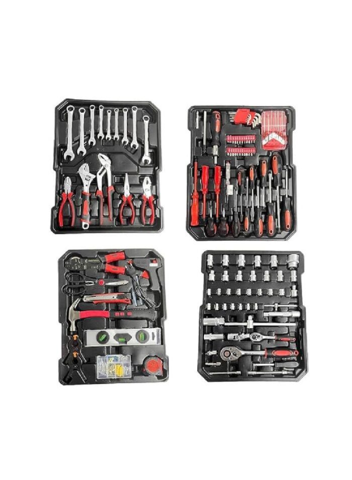 DX2521_1 دينكس شنطة ادوات ومعدات متكاملة بـ187 قطعة مناسبة للتصليح والتركيب ولجميع الاستخدامات DX2521 - الصورة 1