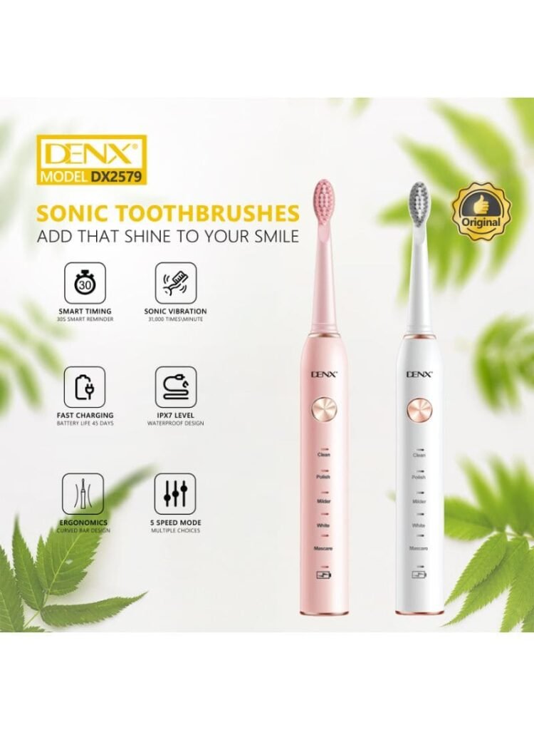 دينكس فرشاة أسنان إلكترونية بتقنية الموجات الصوتية DX2579