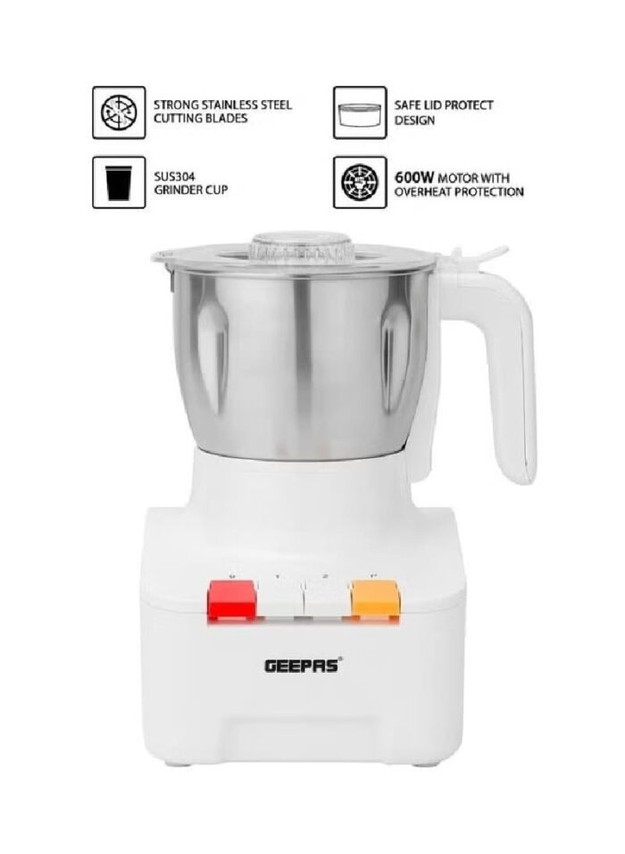 جيباس مطحنة قهوة كهربائي 600واط GCG286NV