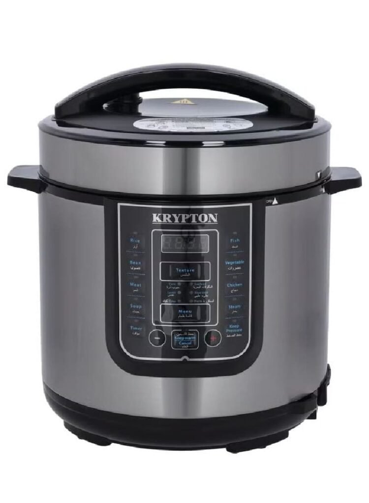كريبتون قدر ضغط الكهربائي 6 لتر 1000واط KNPC6297