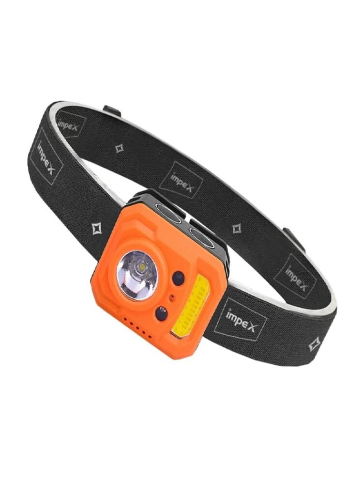 كشاف راس LED قابل للشحن امبكس HL 2202