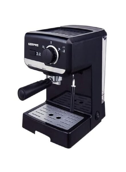 ماكينة تحضير قهوة الإسبريسو والكابتشينو جيباس GCM6108 بقوة 15 بار
