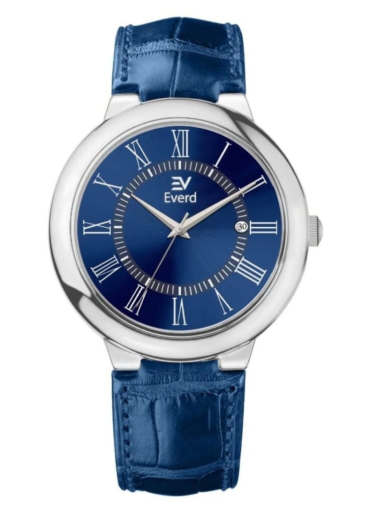 ساعة رجالي جلد من ايفرد EV0008