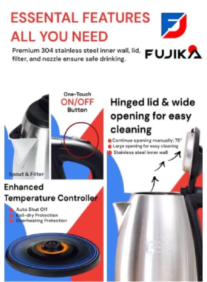 ⁦غلاية ماء فوجيكا FJK-180⁩ - الصورة ⁦5⁩