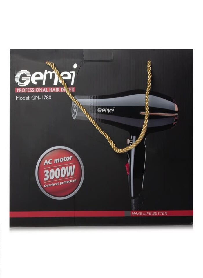 ⁦مجفف الشعر الاحترافي جيمي GM-1780⁩ - الصورة ⁦2⁩