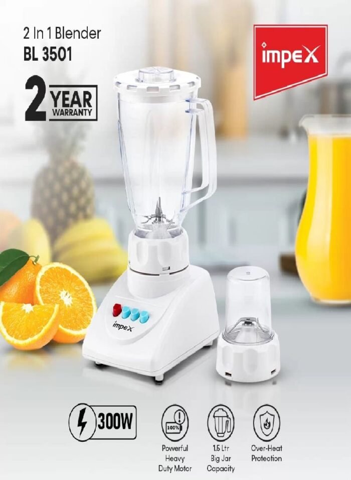 ⁦خلاط كهربائي 2 في 1 امبكس BL3501⁩ - الصورة ⁦4⁩