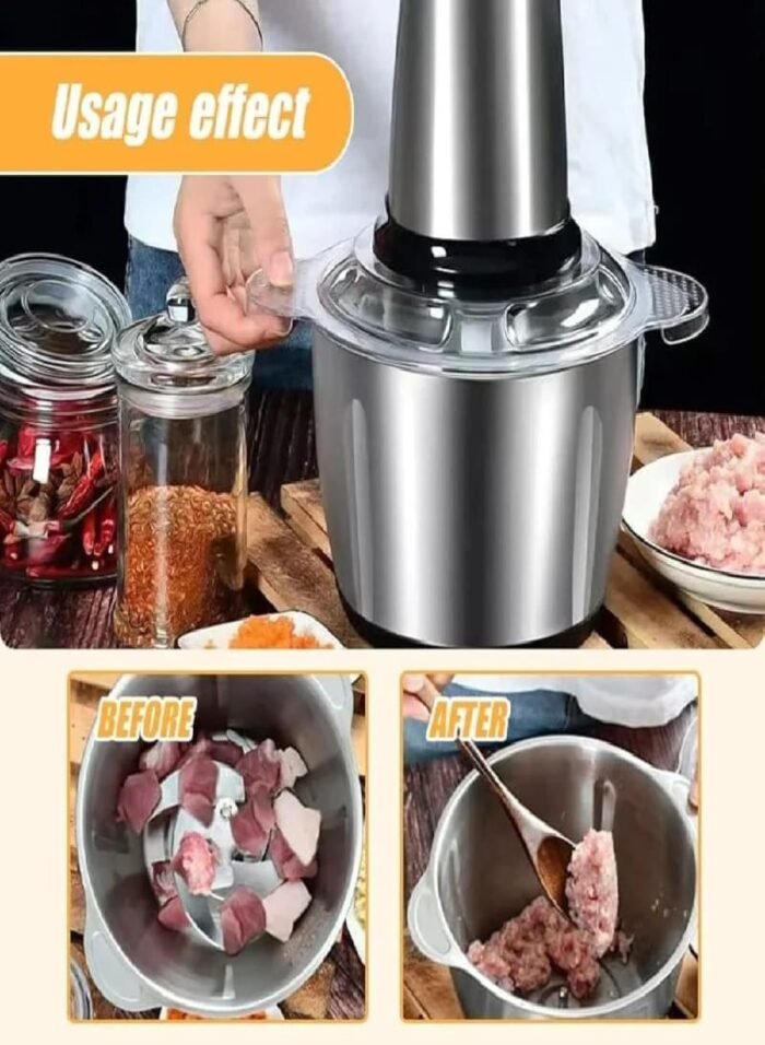 ⁦مفرمة لحوم كهربائية متعددة الاستخدام DX3202⁩ - الصورة ⁦2⁩