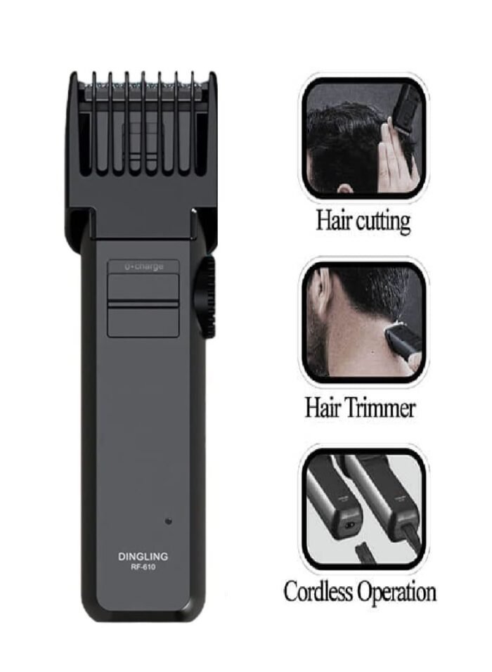 ⁦ماكينة حلاقة وتشذيب احترافية للرجال RF-610⁩ - الصورة ⁦2⁩